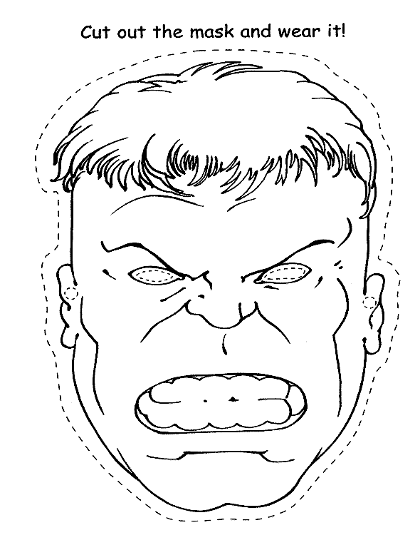 Dibujo para colorear: Hulk (Superhéroes y Supervillanos) #79019 - Dibujos para Colorear e Imprimir Gratis