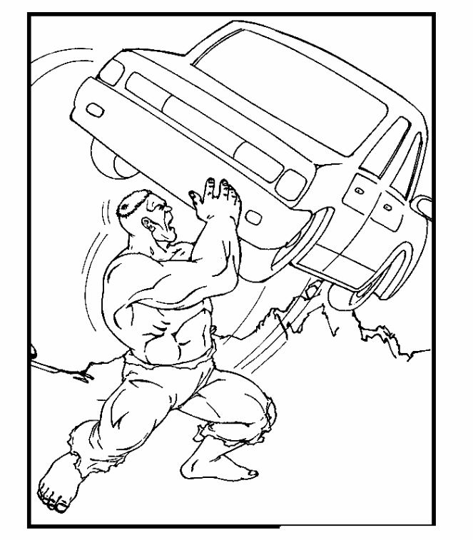 Dibujo para colorear: Hulk (Superhéroes y Supervillanos) #79034 - Dibujos para Colorear e Imprimir Gratis