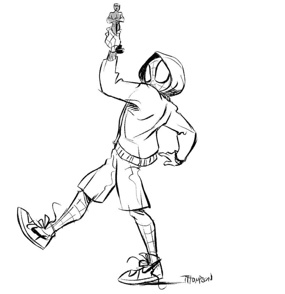 Dibujo para colorear: Miles Morales (Superhéroes y Supervillanos) #212108 - Dibujos para Colorear e Imprimir Gratis