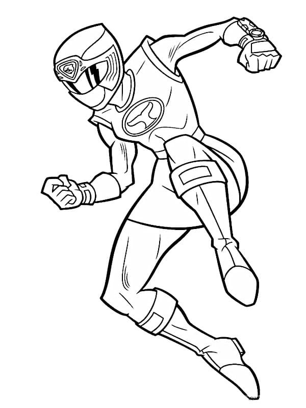 Dibujo gratuito Power Rangers #175720 de la coleccion Superhéroes y Supervillanos para imprimir