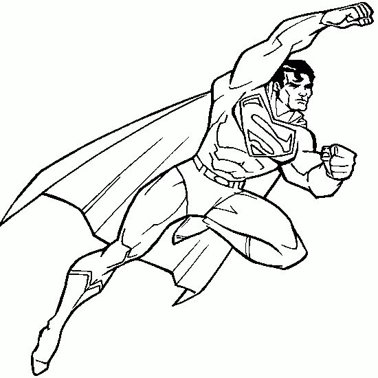 Dibujo gratuito Súper Héroes DC Comics #80114 de la coleccion Superhéroes y Supervillanos para imprimir
