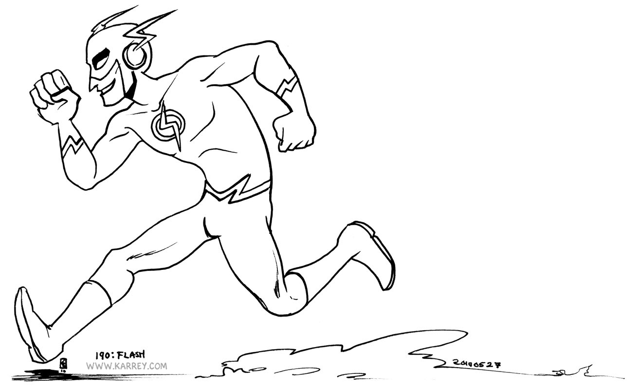 Dibujo gratuito Súper Héroes DC Comics #80287 de la coleccion Superhéroes y Supervillanos para imprimir