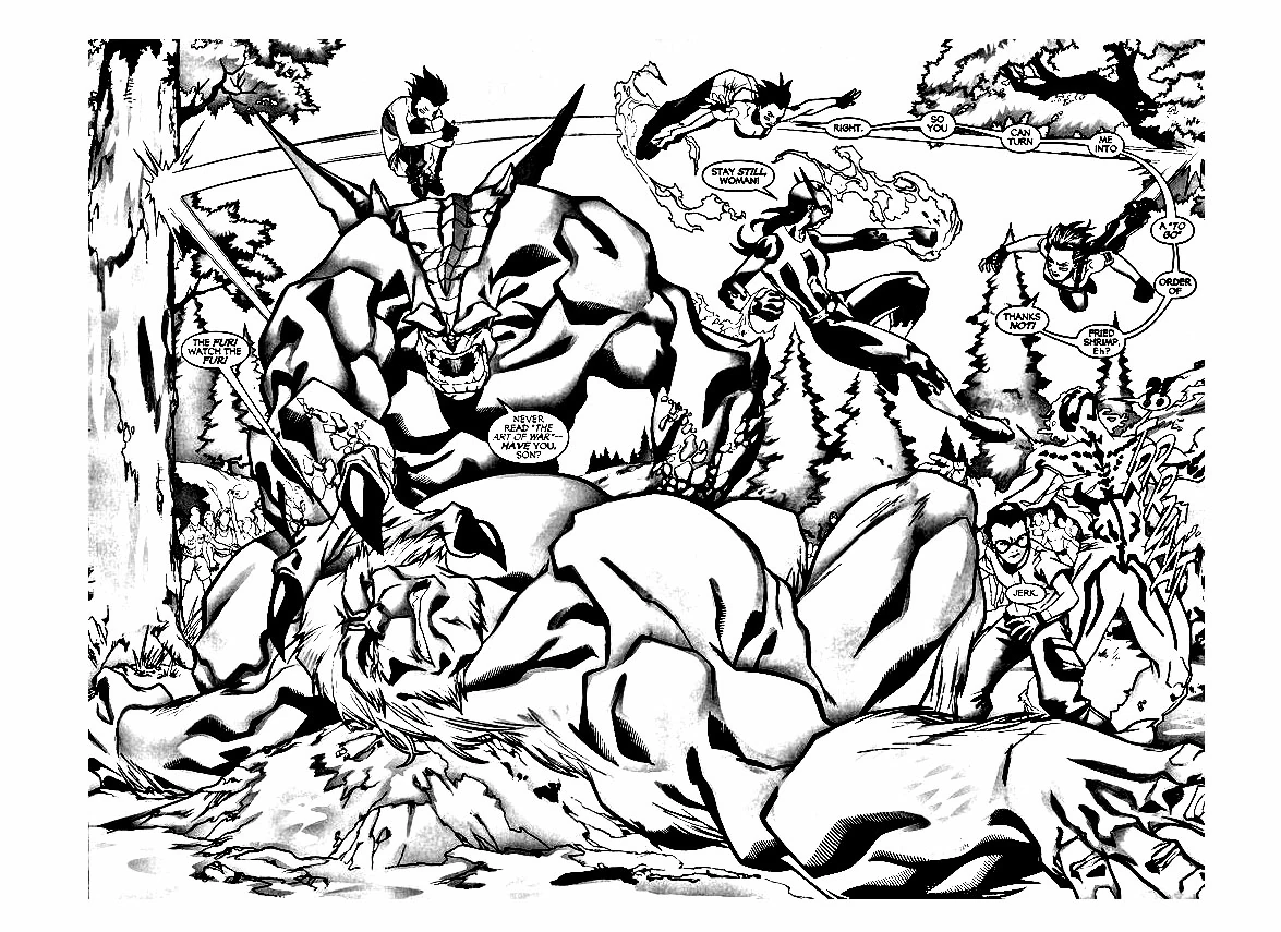 Dibujo gratuito Súper Héroes Marvel #79731 de la coleccion Superhéroes y Supervillanos para imprimir