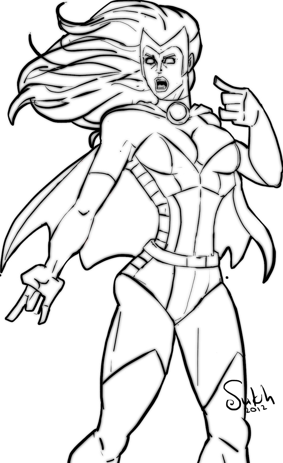 Dibujo gratuito Súper Héroes Marvel #79738 de la coleccion Superhéroes y Supervillanos para imprimir