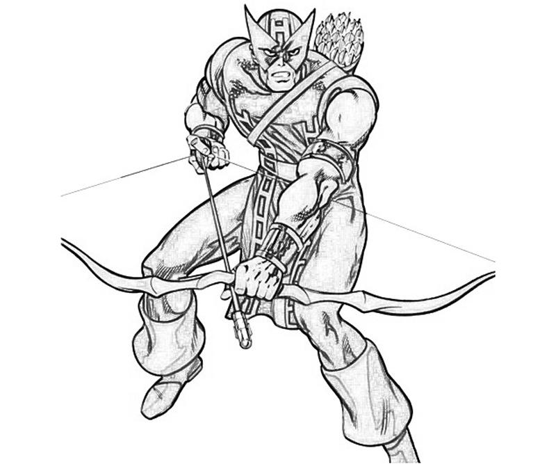 Dibujo gratuito Súper Héroes Marvel #79756 de la coleccion Superhéroes y Supervillanos para imprimir