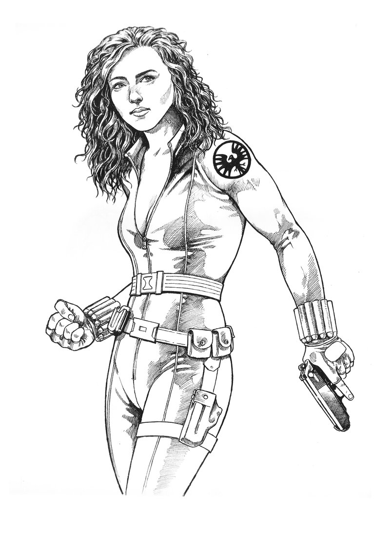 Dibujo gratuito Súper Héroes Marvel #79852 de la coleccion Superhéroes y Supervillanos para imprimir