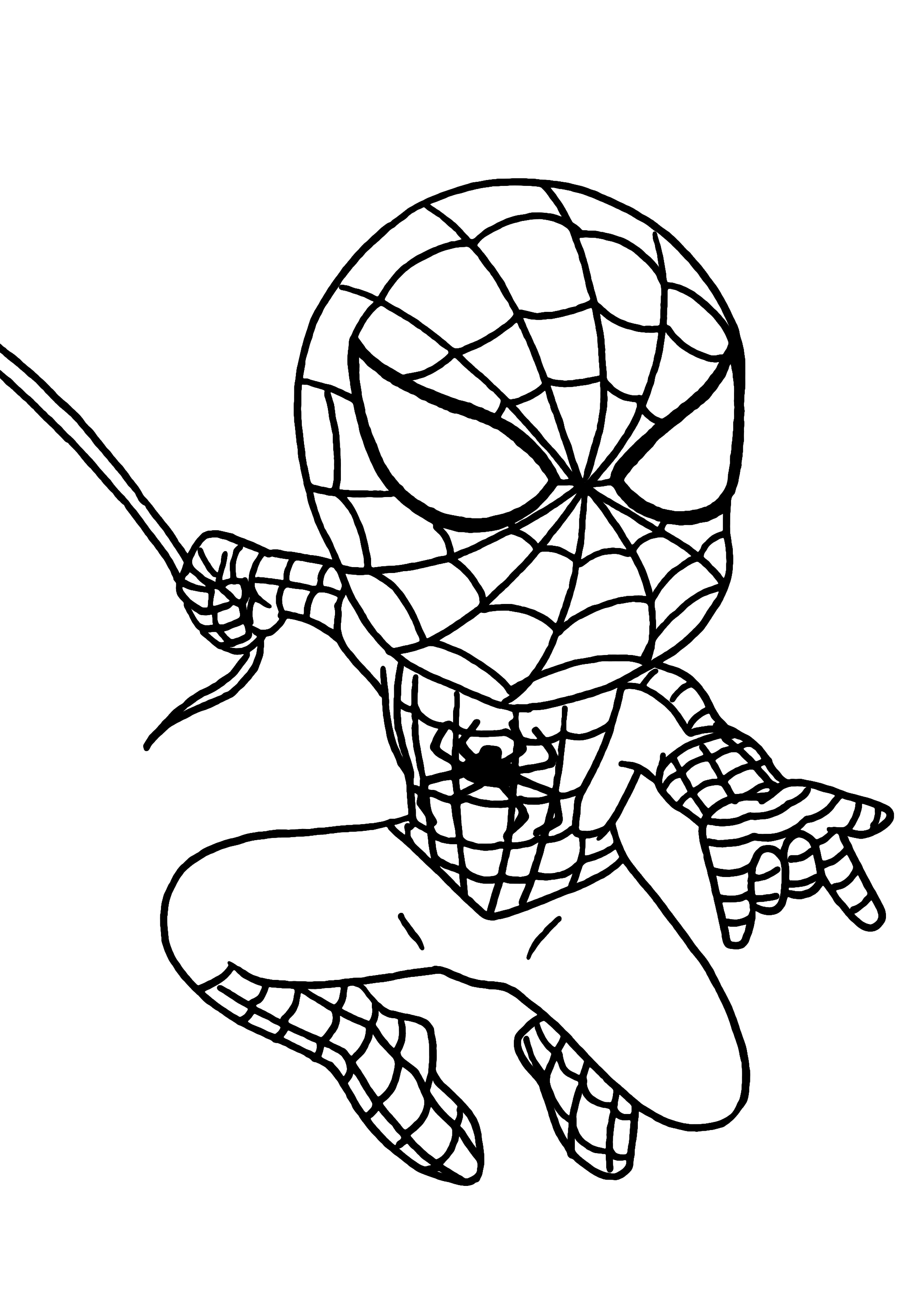 Dibujo para colorear: Súper Héroes Marvel (Superhéroes y Supervillanos) #79900 - Dibujos para Colorear e Imprimir Gratis