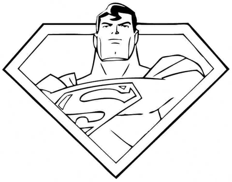 Dibujo gratuito Superman #189554 de la coleccion Superhéroes y Supervillanos para imprimir