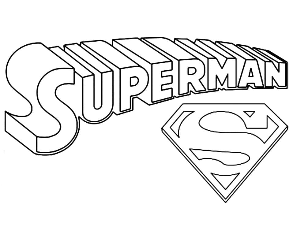 Dibujo gratuito Superman #189597 de la coleccion Superhéroes y Supervillanos para imprimir