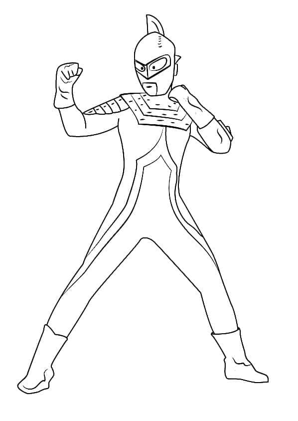 Dibujo gratuito Ultraman #205688 de la coleccion Superhéroes y Supervillanos para imprimir