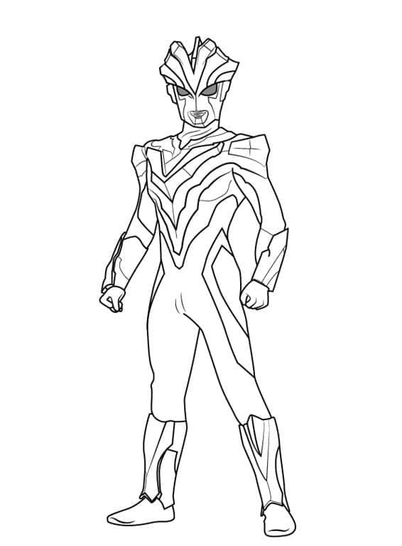 Dibujo para colorear: Ultraman (Superhéroes y Supervillanos) #205693 - Dibujos para Colorear e Imprimir Gratis
