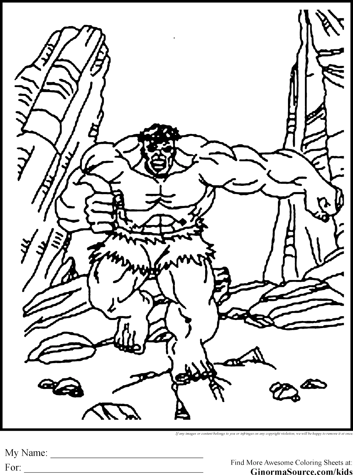 Dibujo gratuito Vengadores #74097 de la coleccion Superhéroes y Supervillanos para imprimir