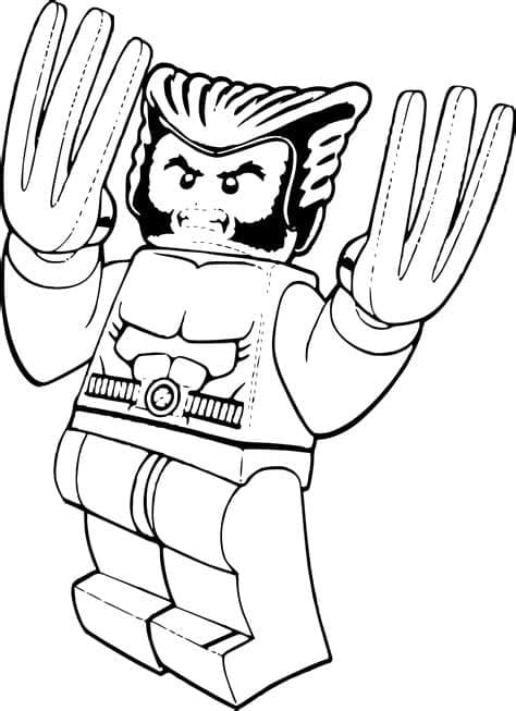 Dibujo gratuito Wolverine #185628 de la coleccion Superhéroes y Supervillanos para imprimir