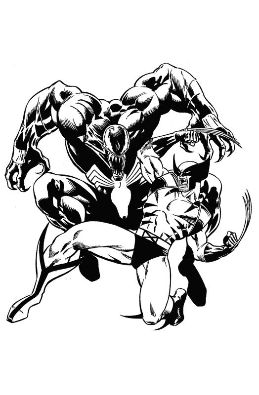 Dibujo gratuito X-Men #74360 de la coleccion Superhéroes y Supervillanos para imprimir