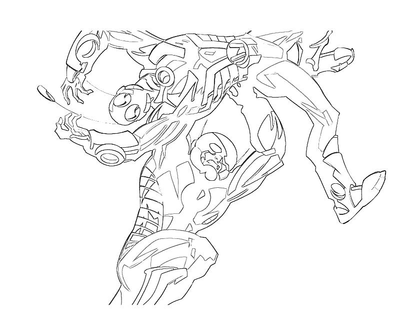 Dibujo para colorear: Ant-Man (Superhéroes) #77680 - Dibujos para Colorear e Imprimir Gratis
