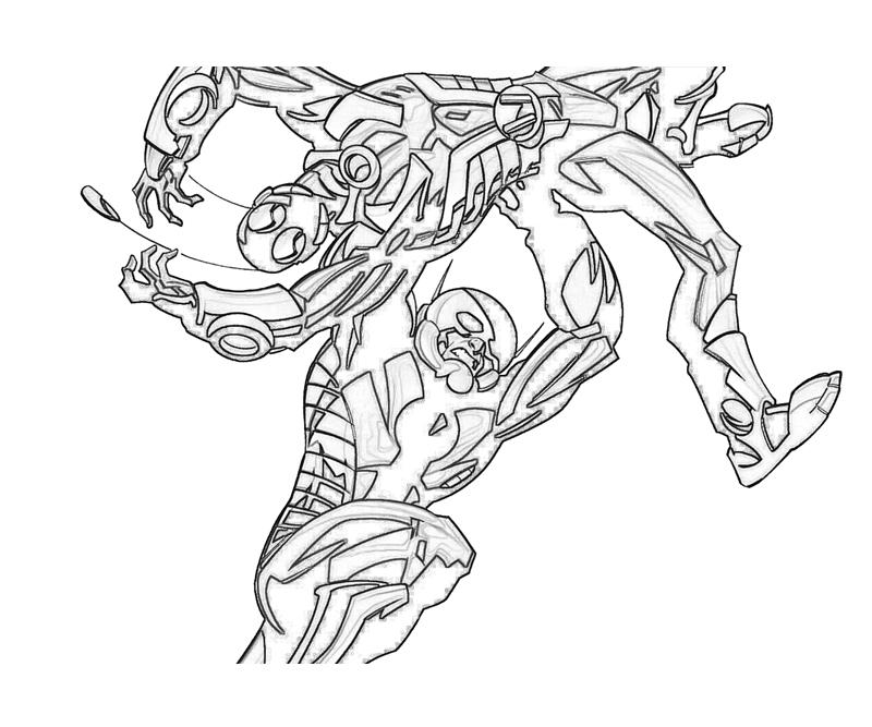 Dibujo para colorear: Ant-Man (Superhéroes) #77683 - Dibujos para Colorear e Imprimir Gratis