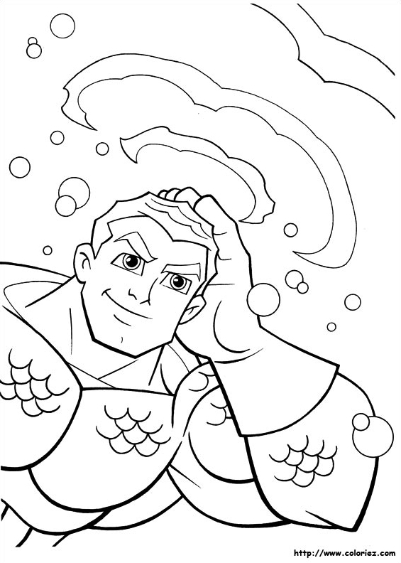 Dibujo para colorear: Aquaman (Superhéroes) #85021 - Dibujos para Colorear e Imprimir Gratis