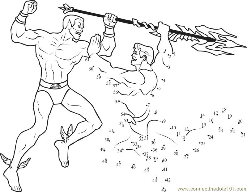 Dibujo para colorear: Aquaman (Superhéroes) #85087 - Dibujos para Colorear e Imprimir Gratis