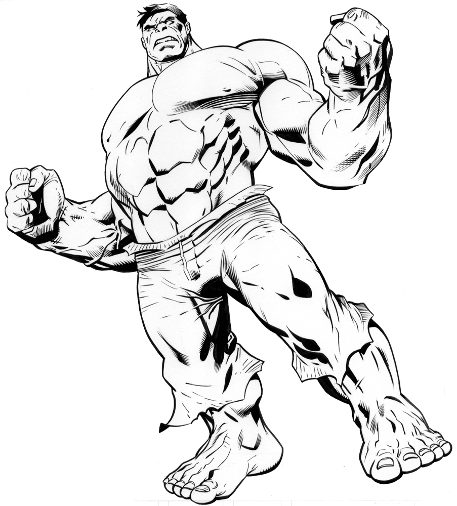 Dibujo para colorear: Avengers (Superhéroes) #74063 - Dibujos para Colorear e Imprimir Gratis