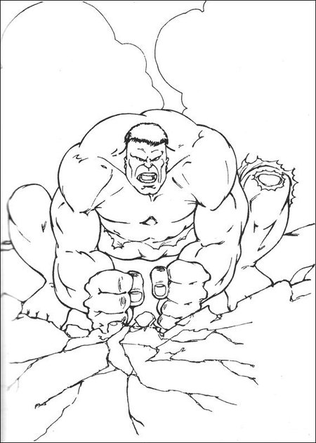 Dibujo para colorear: Avengers (Superhéroes) #74084 - Dibujos para Colorear e Imprimir Gratis