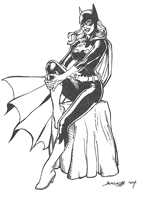 Dibujo para colorear: Batgirl (Superhéroes) #77735 - Dibujos para Colorear e Imprimir Gratis