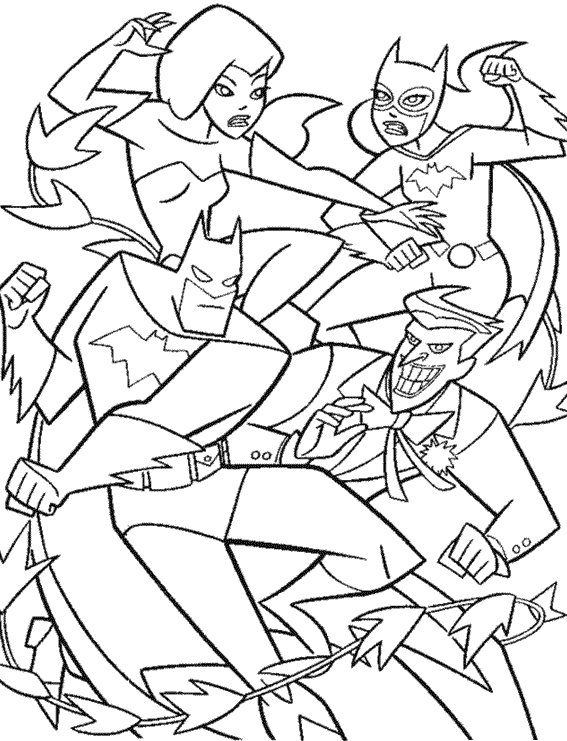 Dibujo para colorear: Batgirl (Superhéroes) #77762 - Dibujos para Colorear e Imprimir Gratis