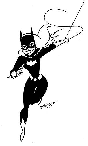 Dibujo para colorear: Batgirl (Superhéroes) #77994 - Dibujos para Colorear e Imprimir Gratis