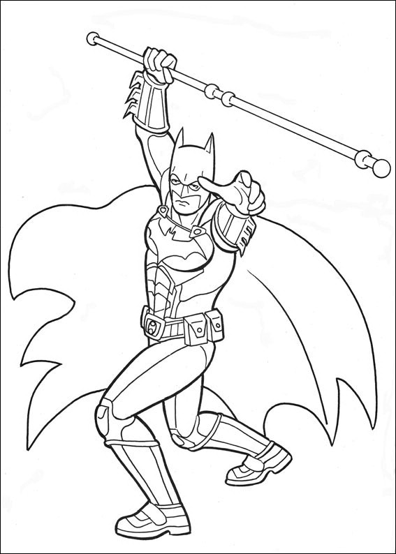 Dibujo para colorear: Batman (Superhéroes) #76844 - Dibujos para Colorear e Imprimir Gratis