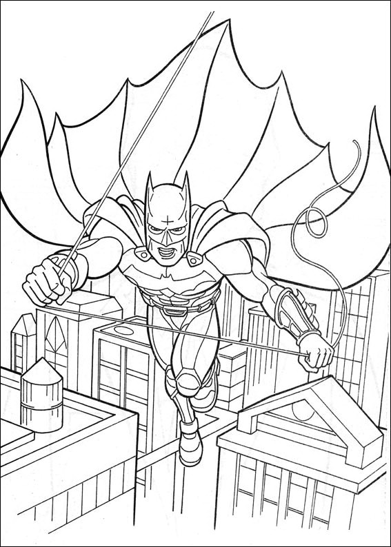 Dibujo para colorear: Batman (Superhéroes) #76934 - Dibujos para Colorear e Imprimir Gratis