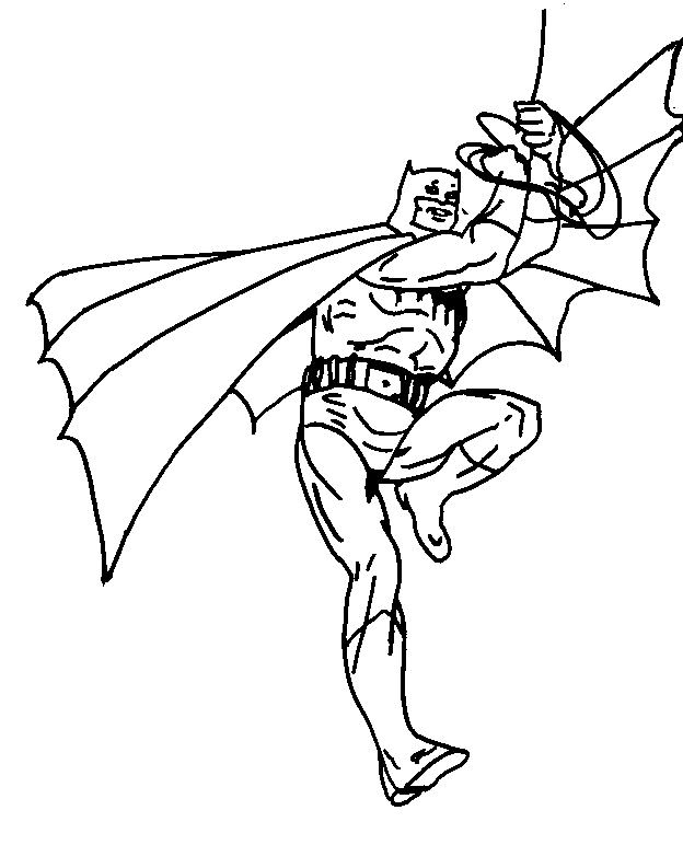 Dibujo para colorear: Batman (Superhéroes) #77029 - Dibujos para Colorear e Imprimir Gratis