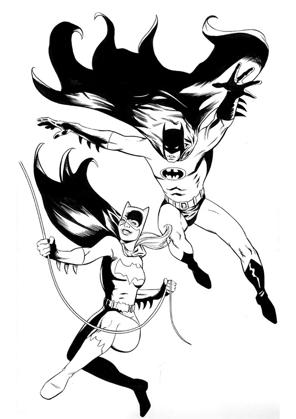Dibujo para colorear: Batman (Superhéroes) #77074 - Dibujos para Colorear e Imprimir Gratis