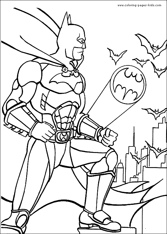 Dibujo para colorear: Batman (Superhéroes) #77104 - Dibujos para Colorear e Imprimir Gratis