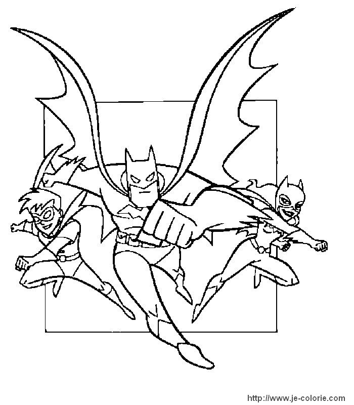 Dibujo para colorear: Batman (Superhéroes) #77112 - Dibujos para Colorear e Imprimir Gratis