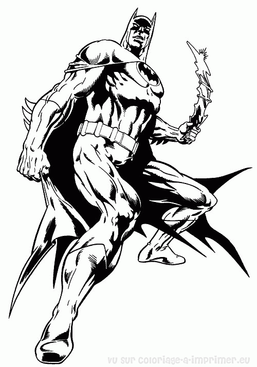 Dibujo para colorear: Batman (Superhéroes) #77115 - Dibujos para Colorear e Imprimir Gratis