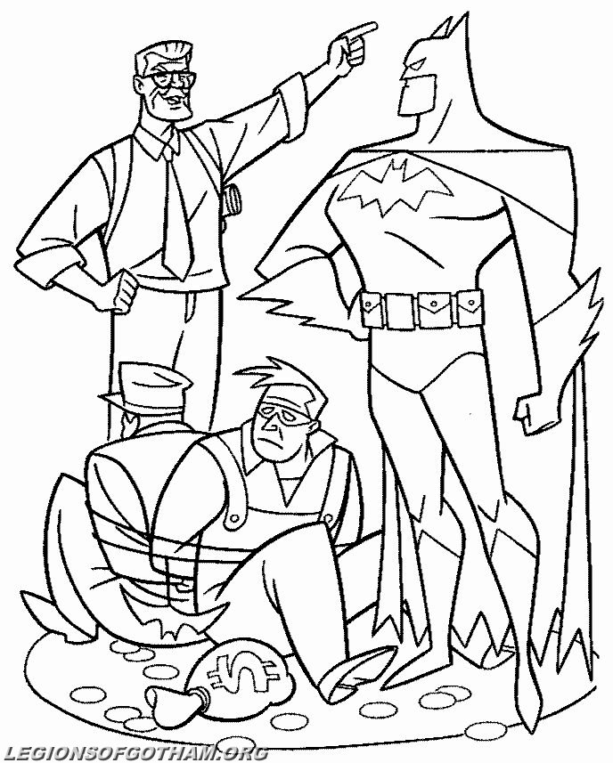 Dibujo para colorear: Batman (Superhéroes) #77178 - Dibujos para Colorear e Imprimir Gratis