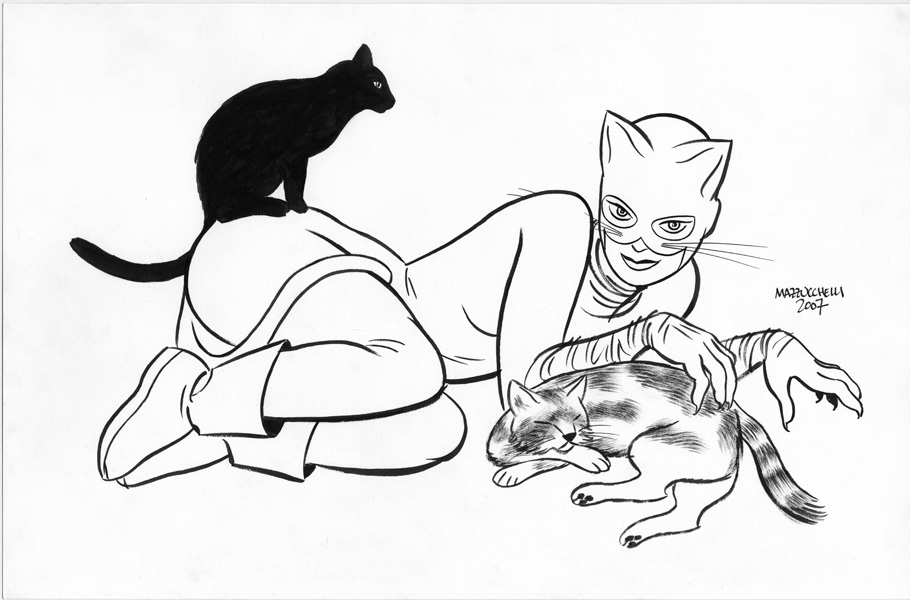 Dibujo para colorear: Catwoman (Superhéroes) #78051 - Dibujos para Colorear e Imprimir Gratis