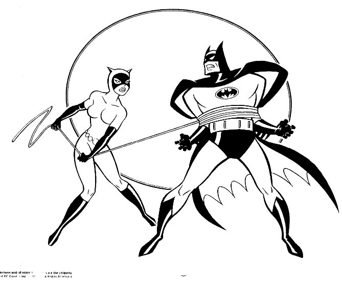 Dibujo para colorear: Catwoman (Superhéroes) #78102 - Dibujos para Colorear e Imprimir Gratis
