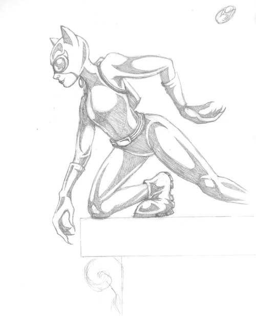 Dibujo para colorear: Catwoman (Superhéroes) #78184 - Dibujos para Colorear e Imprimir Gratis