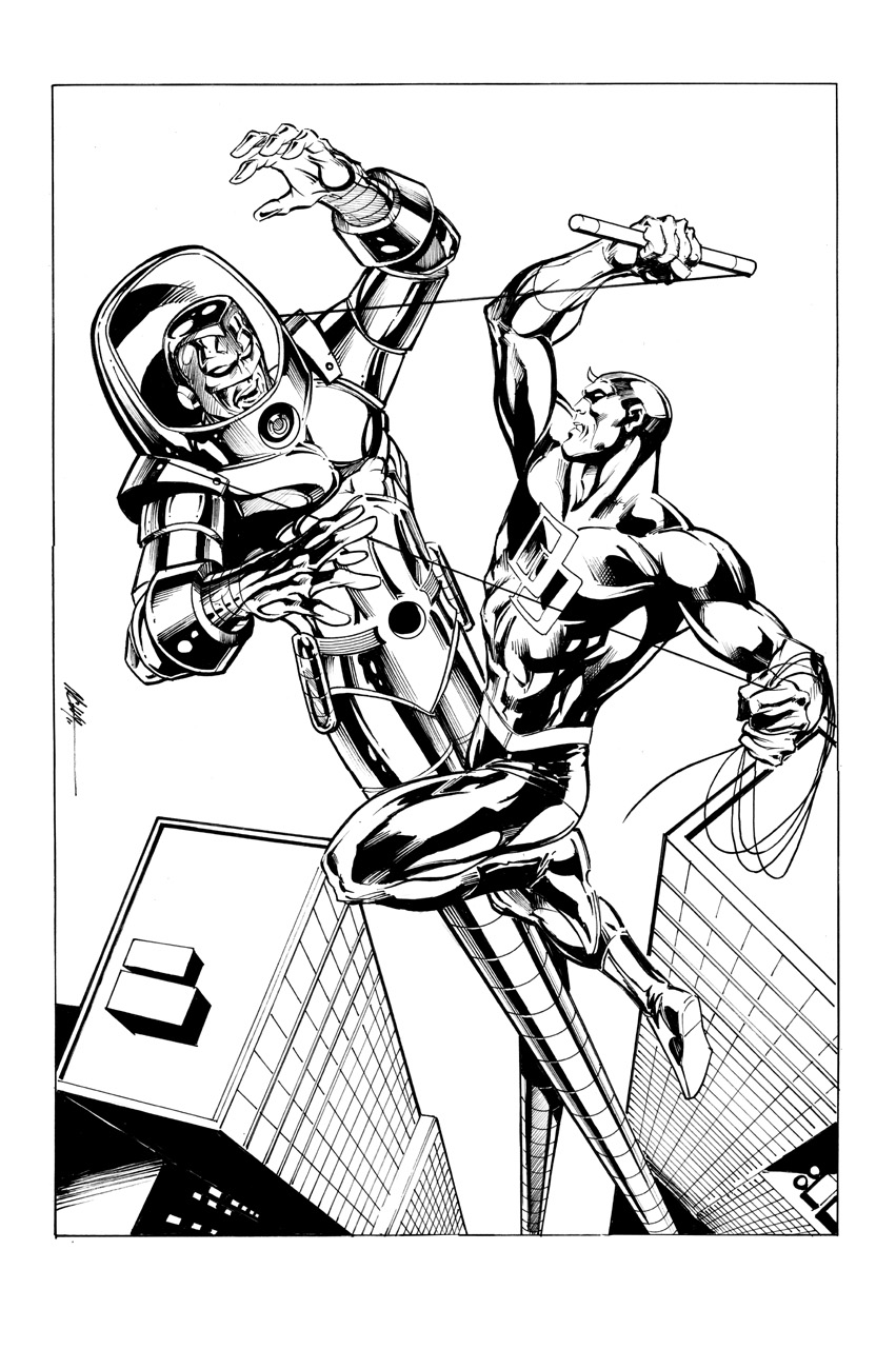 Dibujo para colorear: Daredevil (Superhéroes) #78239 - Dibujos para Colorear e Imprimir Gratis