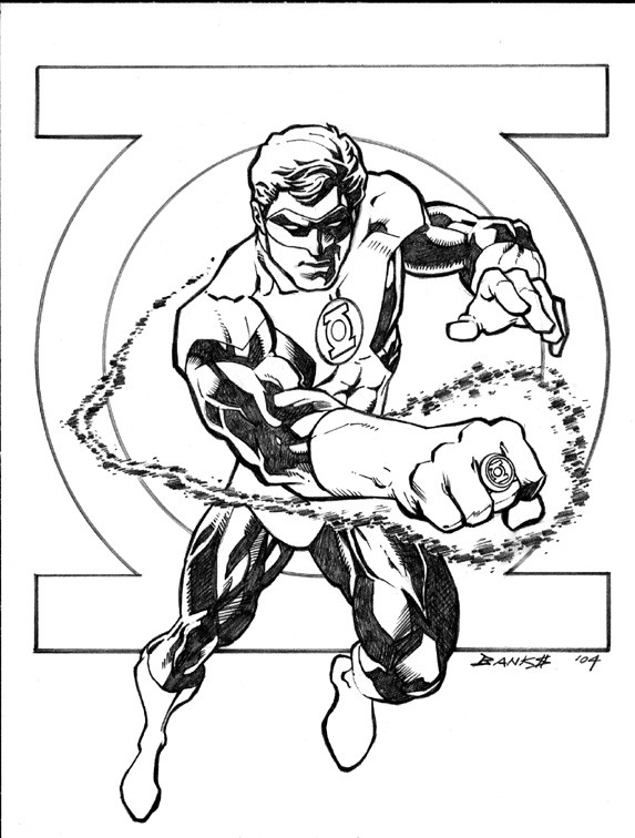 Dibujo para colorear: DC Comics Super Heroes (Superhéroes) #80157 - Dibujos para Colorear e Imprimir Gratis