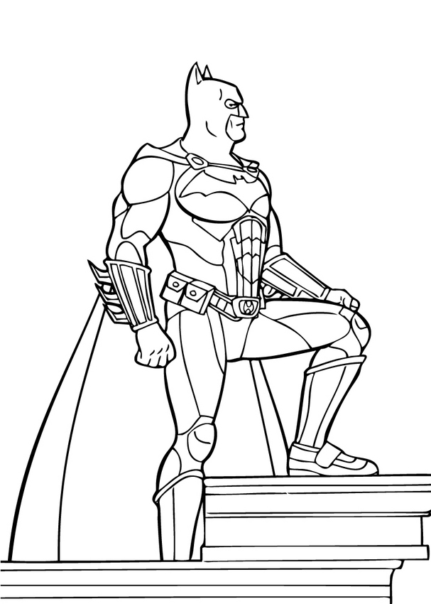 Dibujo para colorear: DC Comics Super Heroes (Superhéroes) #80183 - Dibujos para Colorear e Imprimir Gratis
