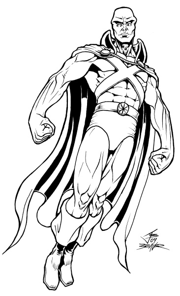 Dibujo para colorear: DC Comics Super Heroes (Superhéroes) #80196 - Dibujos para Colorear e Imprimir Gratis