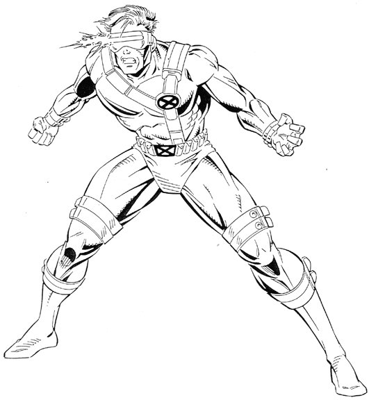 Dibujo para colorear: DC Comics Super Heroes (Superhéroes) #80245 - Dibujos para Colorear e Imprimir Gratis