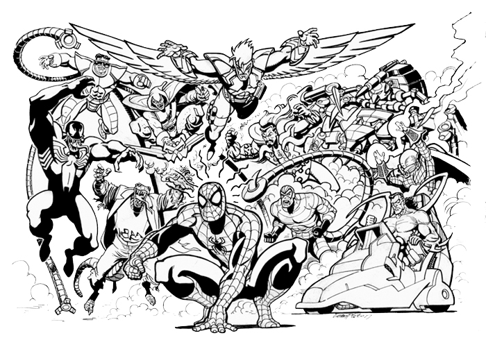 Dibujo para colorear: DC Comics Super Heroes (Superhéroes) #80279 - Dibujos para Colorear e Imprimir Gratis