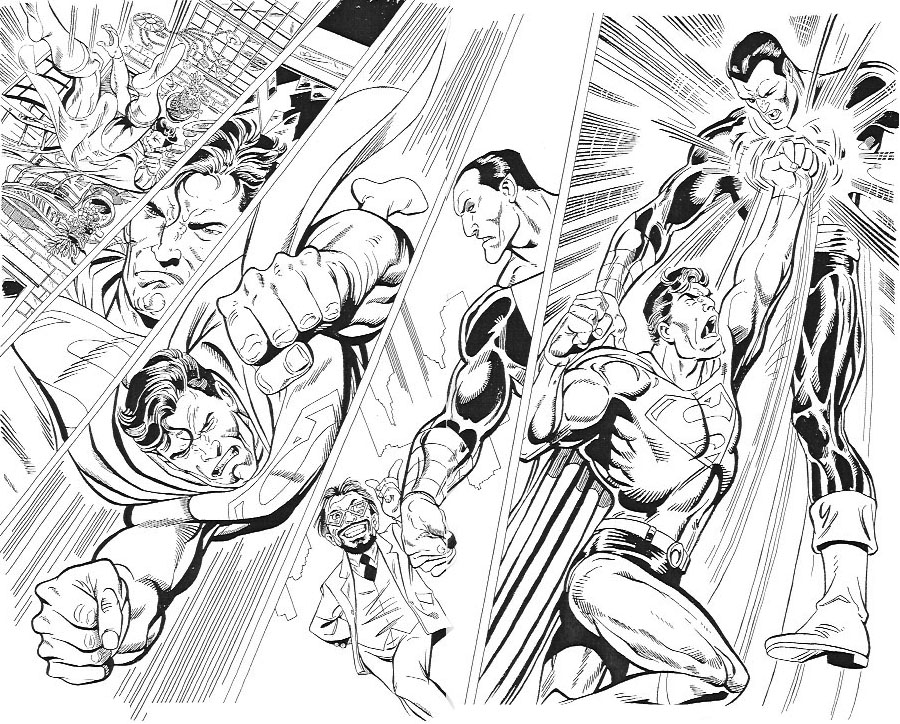 Dibujo para colorear: DC Comics Super Heroes (Superhéroes) #80290 - Dibujos para Colorear e Imprimir Gratis