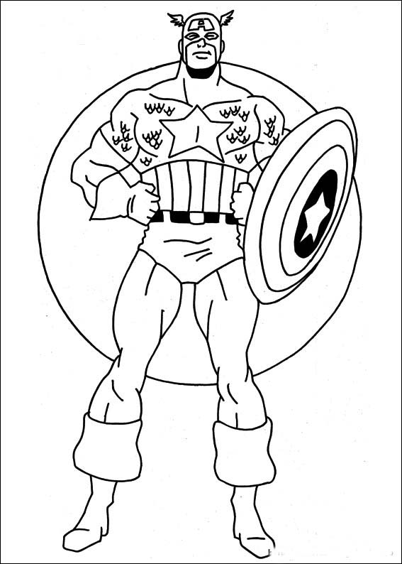 Dibujo para colorear: DC Comics Super Heroes (Superhéroes) #80319 - Dibujos para Colorear e Imprimir Gratis