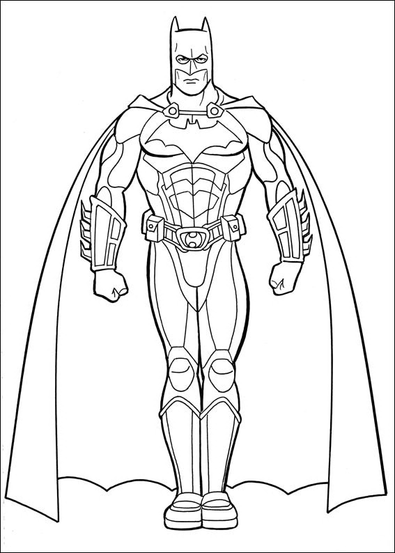 Dibujo para colorear: DC Comics Super Heroes (Superhéroes) #80347 - Dibujos para Colorear e Imprimir Gratis