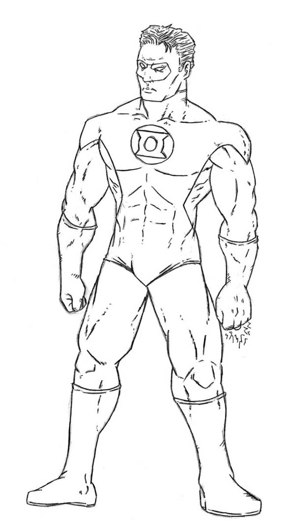 Dibujo para colorear: DC Comics Super Heroes (Superhéroes) #80419 - Dibujos para Colorear e Imprimir Gratis