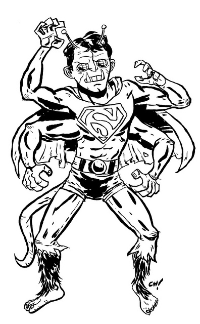 Dibujo para colorear: DC Comics Super Heroes (Superhéroes) #80441 - Dibujos para Colorear e Imprimir Gratis
