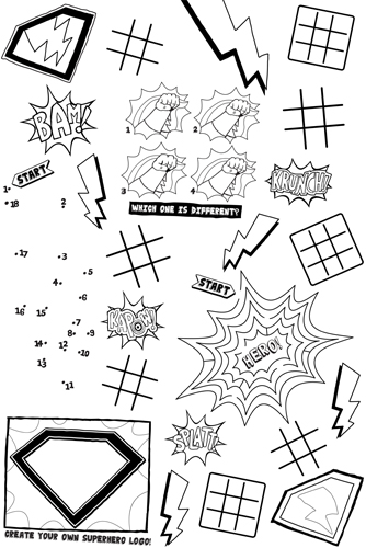 Dibujo para colorear: DC Comics Super Heroes (Superhéroes) #80451 - Dibujos para Colorear e Imprimir Gratis